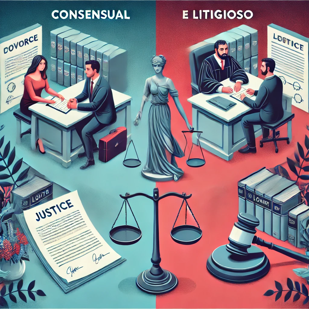 Divórcio consensual e litigioso: