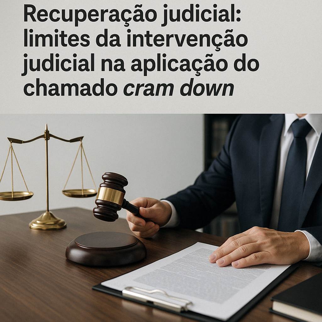 Recuperação judicial: limites da intervenção judicial na aplicação do chamado cram down
