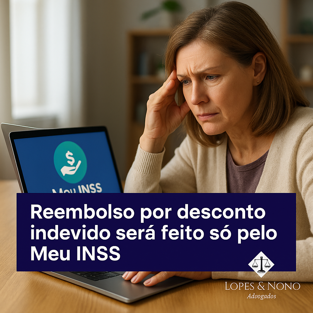 Atenção: reembolso por desconto indevido será feito apenas via Meu INSS