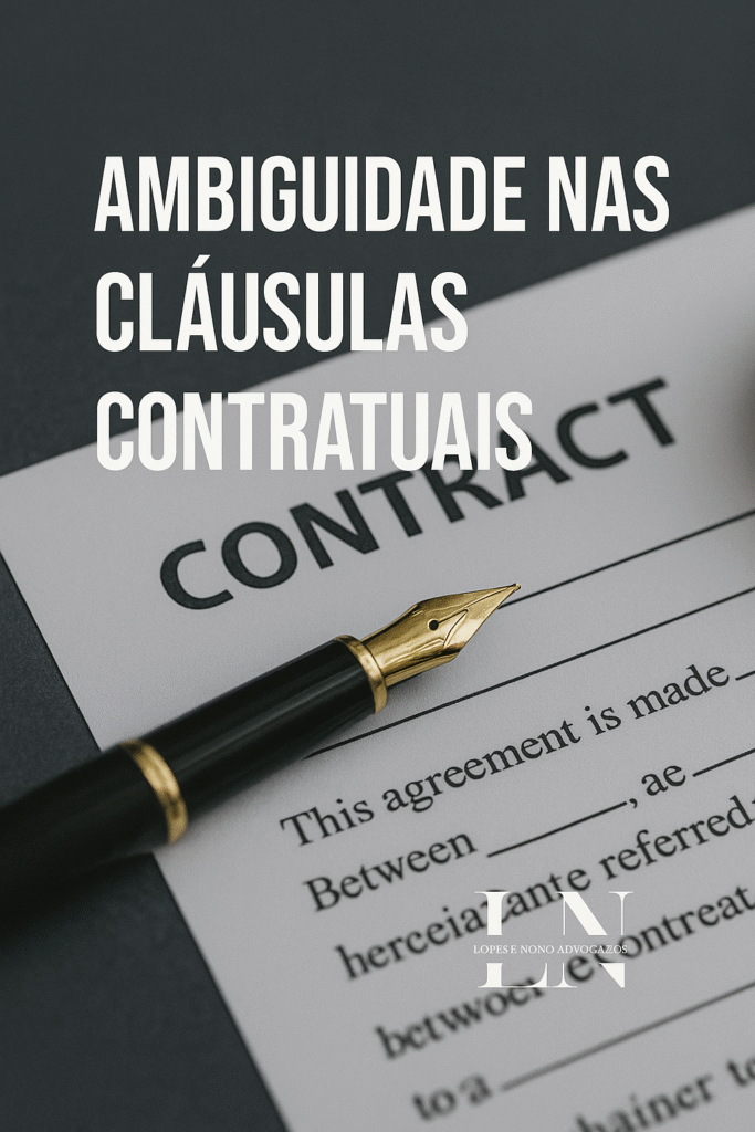Ambiguidade nas Cláusulas Contratuais