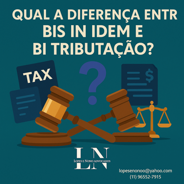 Qual a diferença entre Bis in idem e bi tributação