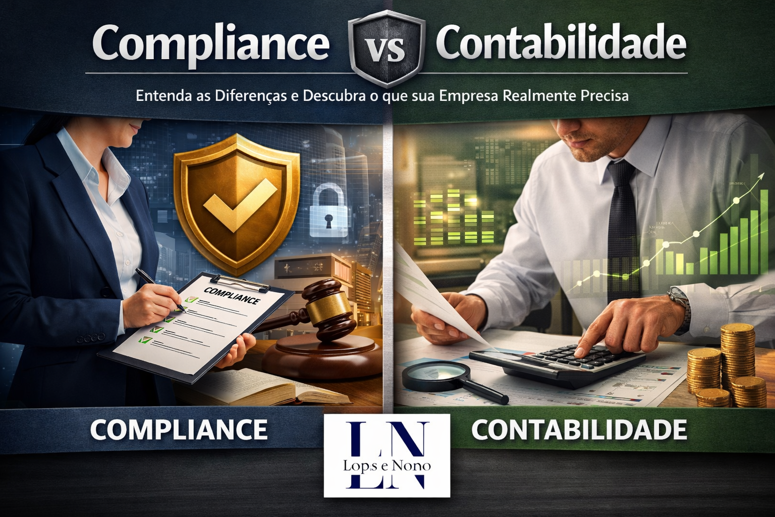 Compliance vs Contabilidade: Entenda as Diferenças e Descubra o que sua Empresa Realmente Precisa